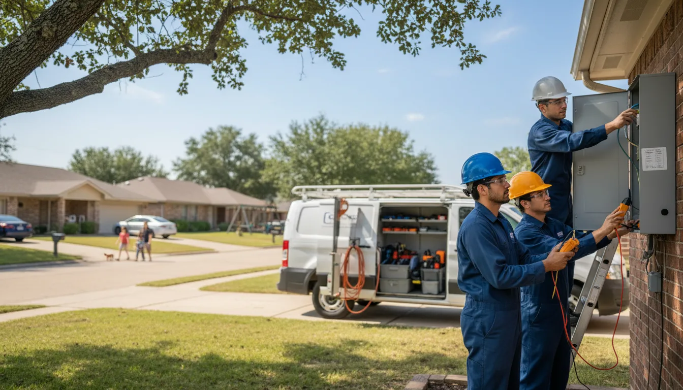 Certified electrician providing emergency electrical services in Welda, KS